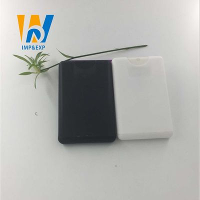 O cartão de crédito anti-bacteriano recarregável do retângulo dá forma ao Sanitizer magro da mão pulveriza o pulverizador da garrafa de 20ml 15ml