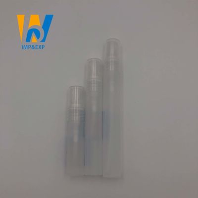 chegada 10ml nova perfume plástico Pen With Clip Cap da garrafa do pulverizador de perfume do atomizador de muitas cores