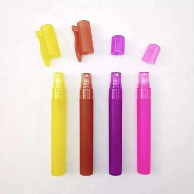O Sanitizer feito sob encomenda da mão impressa pulveriza a desinfecção de Pen With Logo 05Oz semi transparente
