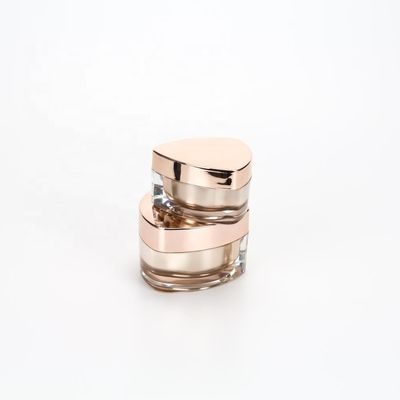 Parede dobro 5ml 50ml dos frascos cosméticos plásticos vazios pretos roxos do creme de Brown 10 onças recipientes plásticos de 10 gramas